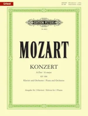 Konzert N?23 la M Urtext