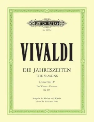Concerto Iv Op. 8 (1-4) Der Winter Urtext