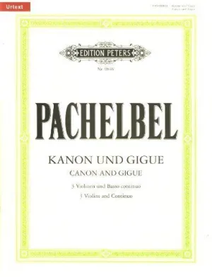 Canon And Gigue Urtext