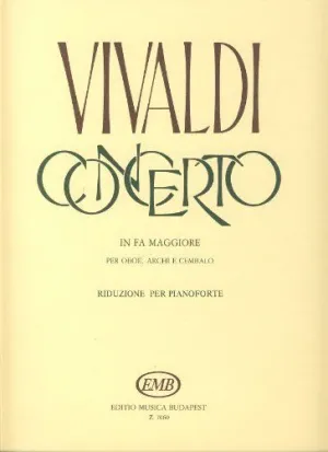 Concierto Fa M F Vii/12 Op. 45 N?5