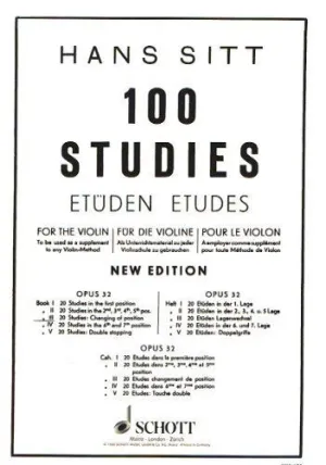 100 Studies Book Iii Changing Of Position