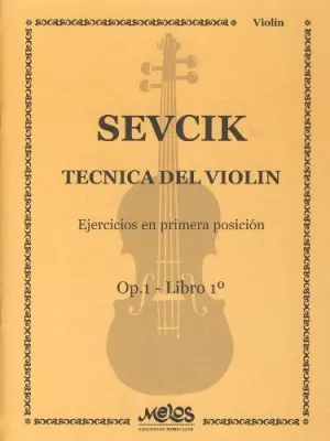 BA8544 - TÉCNICA DEL VIOLÍN OP. 1 - LIBRO 1º