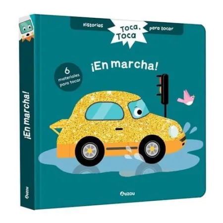 Toca, Toca. En Marcha. Libro con Texturas para Bebes