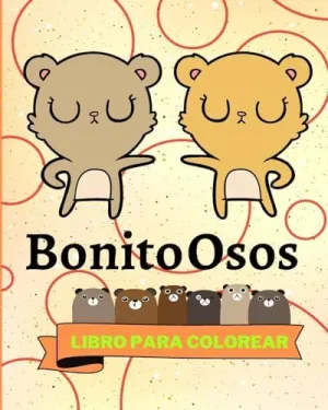 LIBRO PARA COLOREAR CON OSOS BONITOS