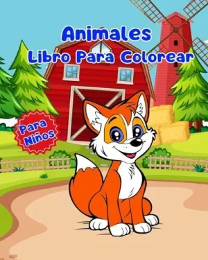 LIBRO PARA COLOREAR DE ANIMALES PARA NIÑOS