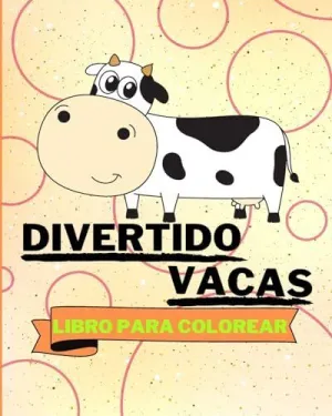 LIBRO PARA COLOREAR DE VACAS DIVERTIDAS